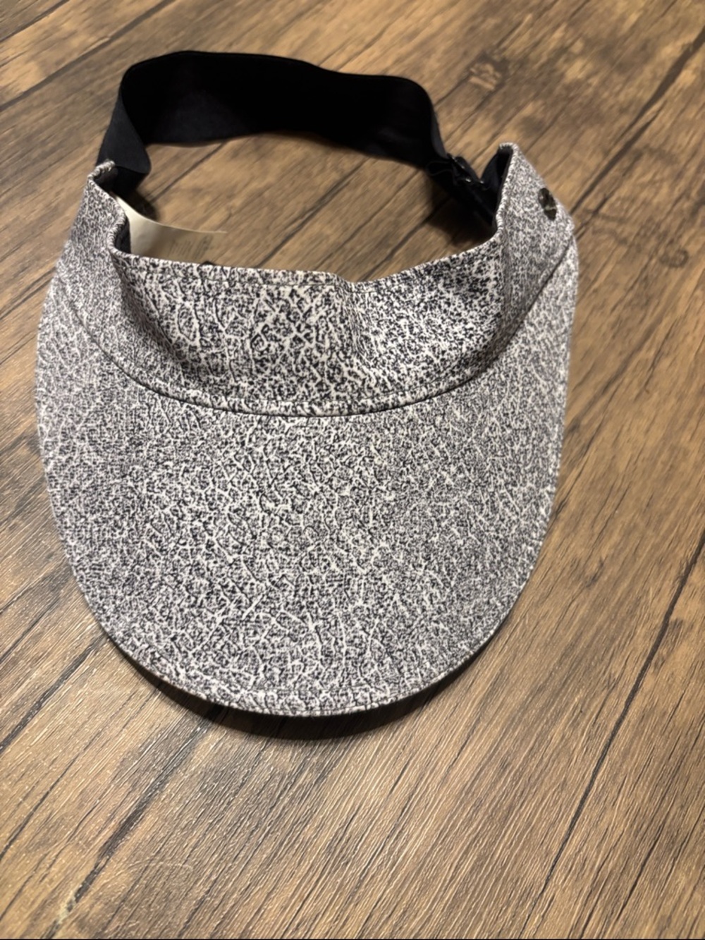 lululemon athletica Black & White Patterned Visor
